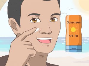 پوست سالم با ضد آفتاب